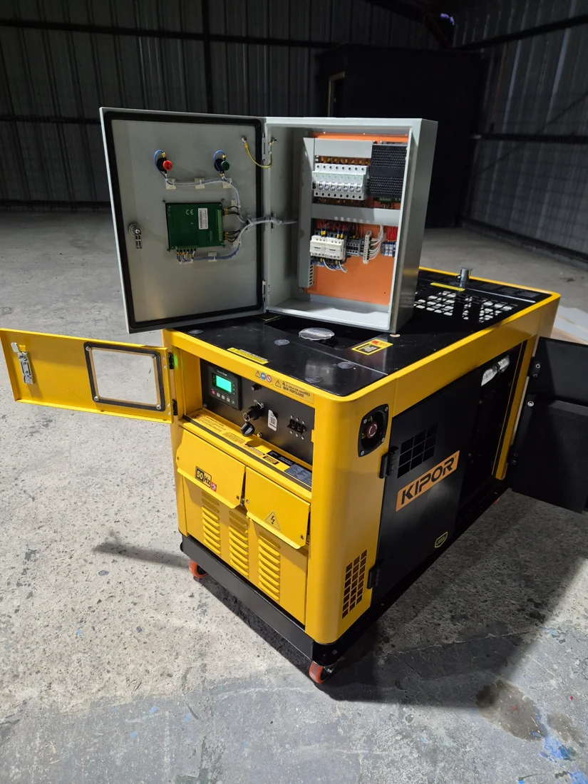 Instalación de grupos electrógenos